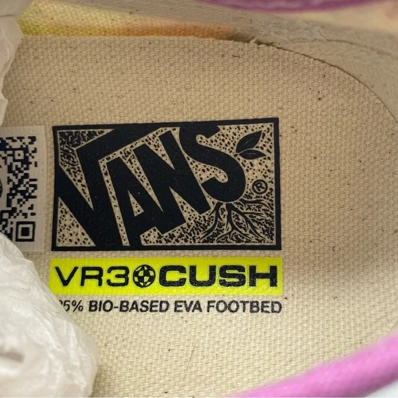 Vans Shoes Old Skool VR3 Sneakers Sunny Day USA Pink Blue Low Top Skate Casual - Picture 11 of 13